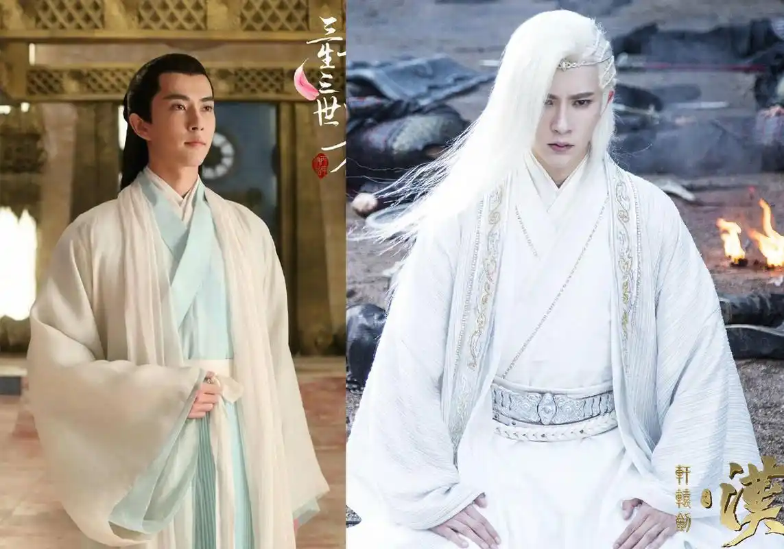 娱乐圈8大男神最惊艳的古装造型,胡歌最经典,白敬亭最帅!