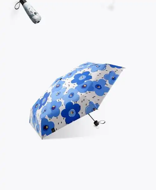 蕉下太阳伞防晒防紫外线五折晴雨两用折叠伞焦下口袋伞官方旗舰店