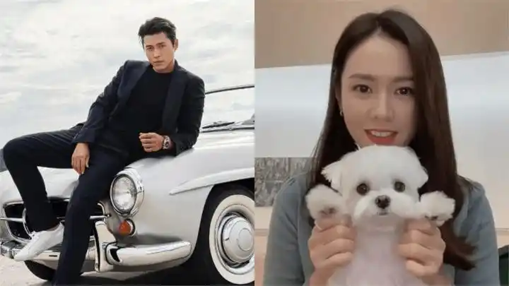 韩国人气男星玄彬和孙艺珍于2019年因《爱的迫降》坠入爱河,今年三月