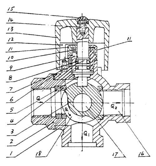 cn2415226y_流量调节锁封采暖三通阀失效
