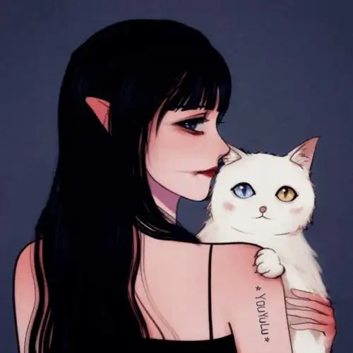 动漫女生头像酷酷的风格你喜欢吗