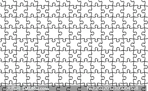拼图纹理背景填充图案_大图网图片素材