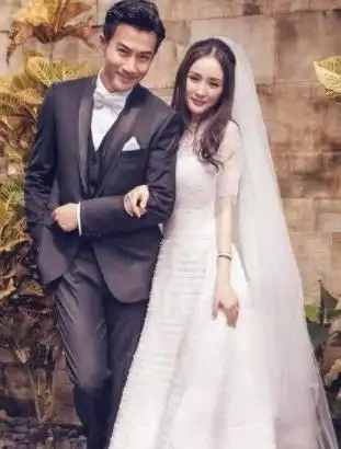 杨幂婚纱照片#(婚纱礼服)#(婚纱摄影)#(明星结婚照)