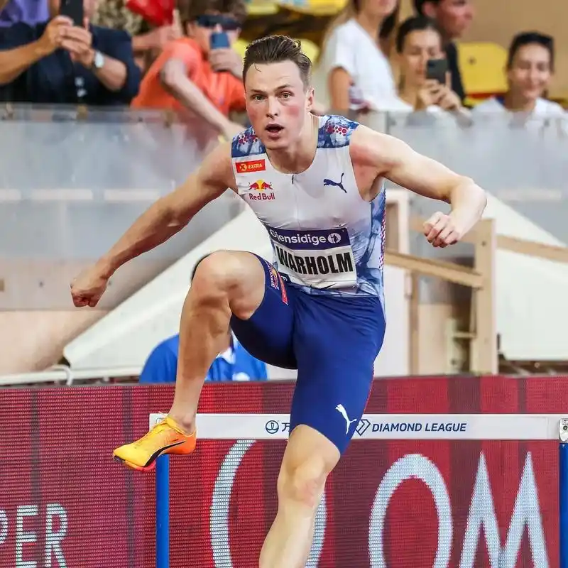 400米栏世界纪录保持者 瓦尔霍姆 45秒94 #瓦尔霍姆  - 抖音