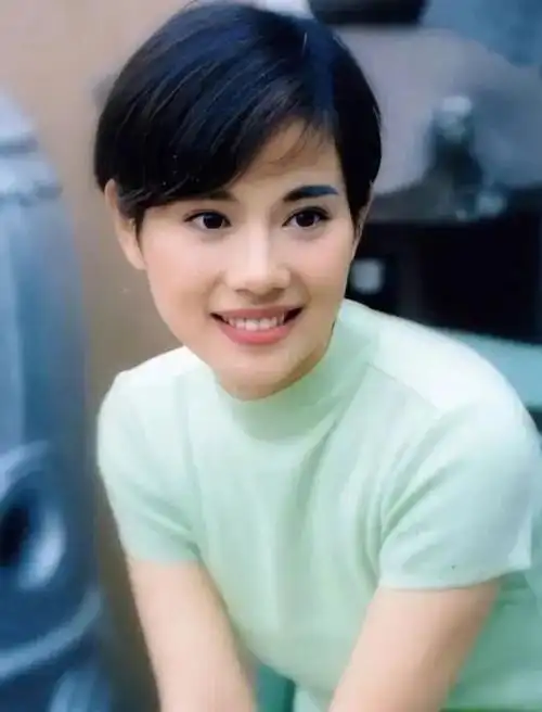 但在90年代的香港,她是与关咏荷,邵美琪,郭蔼明并称tvb第二代当家花旦