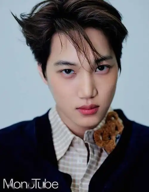 韩国男团exo成员kai最新时装写真曝光