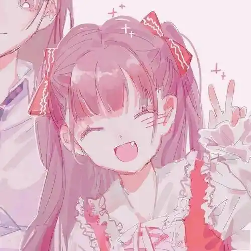 特别仙气的动漫闺蜜头像