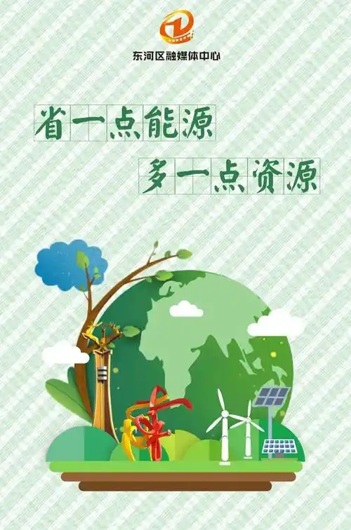 原创海报▎节能降耗绿色共享