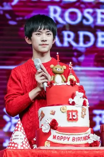 1128易烊千玺浪漫玫瑰园生日见面会