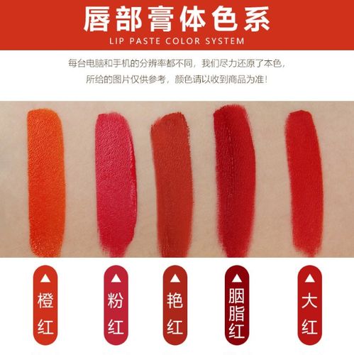 浓缩手工漂唇膏体色料 纹绣纹唇膏状色乳 针片操作红色系唇部颜料