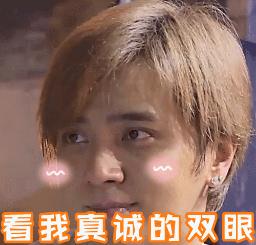 明星表情包gif罗志祥gif情绪gif可爱gif看我真诚的双眼gif斗图gif
