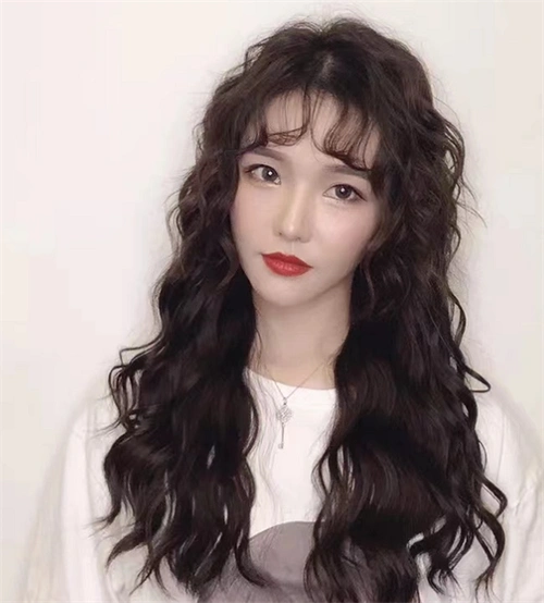 复古慵懒羊毛卷 懒人必备发型