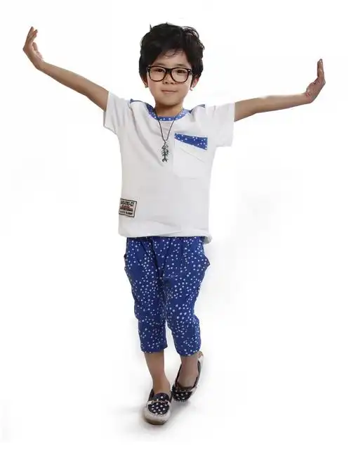 韩版夏季男童装儿童短袖t恤宝宝夏装套装 2014新款2-3-4-5-6-7岁