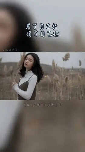 习惯了没人疼没人爱,没人关心的日子,累了自己扛,痛了自己揉,流泪了