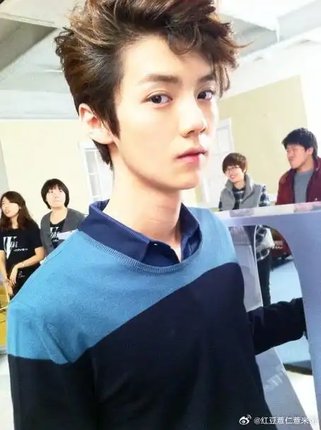 鹿晗##全世界最帅的老板##歌手鹿晗