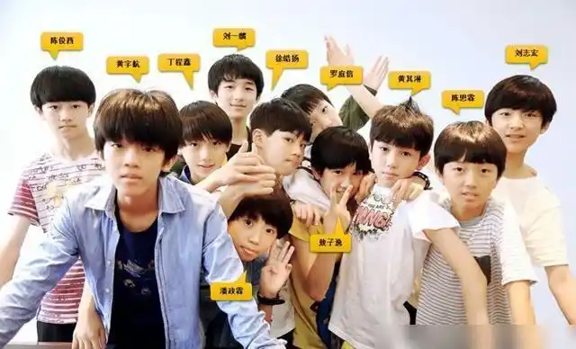 二代练习生黄宇航潘政霖敖子逸徐皓扬丁程鑫陈思霖陈俊西黄其淋陈泗旭