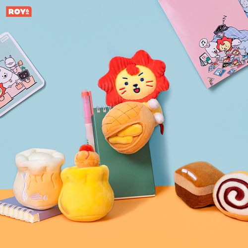 roy6城市系列 莱阳磁铁玩偶 萌趣毛绒公仔玩偶冰箱贴