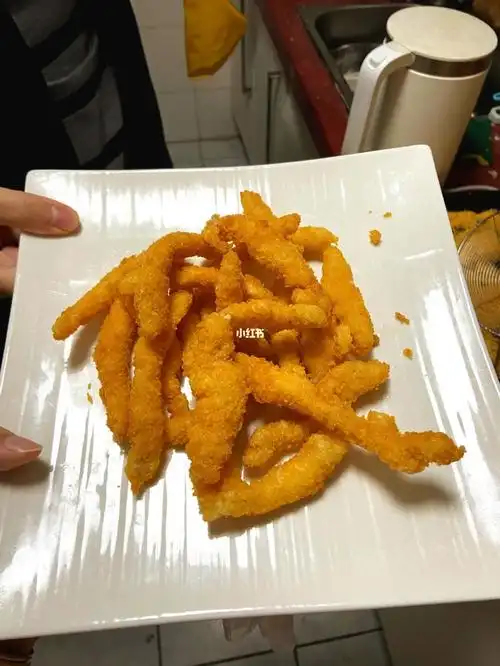 今日份零嘴酥脆嫩的炸虾条