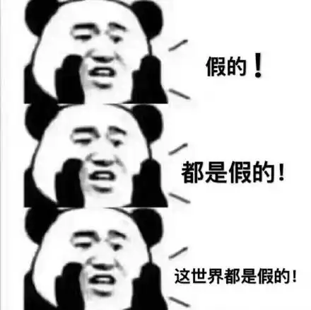 这世界都是假的!_世界表情