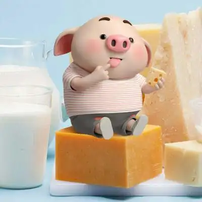 2019微信猪猪头像_分享一组超可爱的猪猪头像