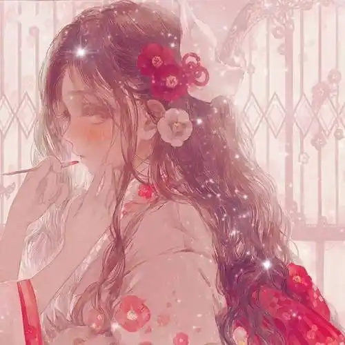 氛围感超绝的古风闺蜜头像_wi-fi_图片_字体