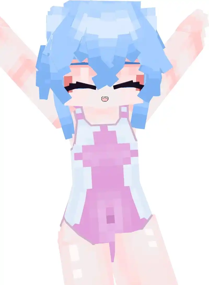 我的世界泳装女皮肤 - 抖音