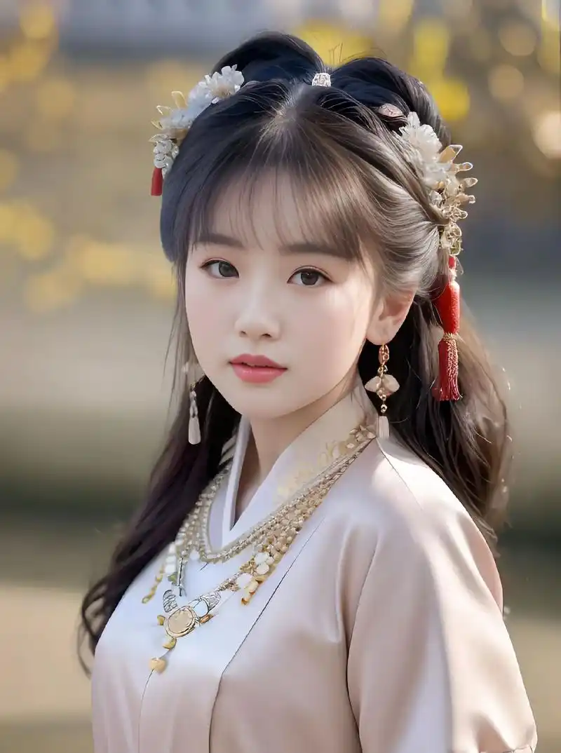 去年今日此门中,人面桃花相映红.#古装 #唯美古风 #古风壁 - 抖音