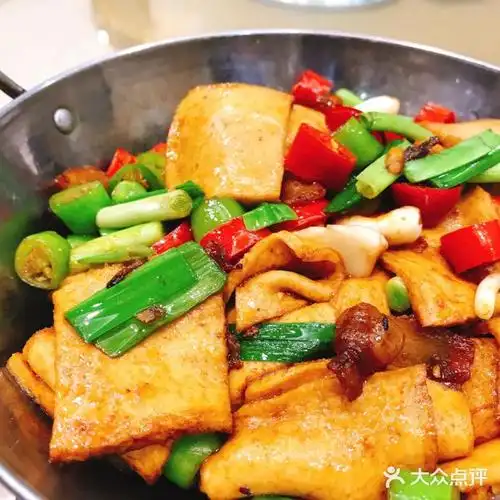 再回首酸菜鱼土菜馆(联通路店)干锅千页豆腐图片