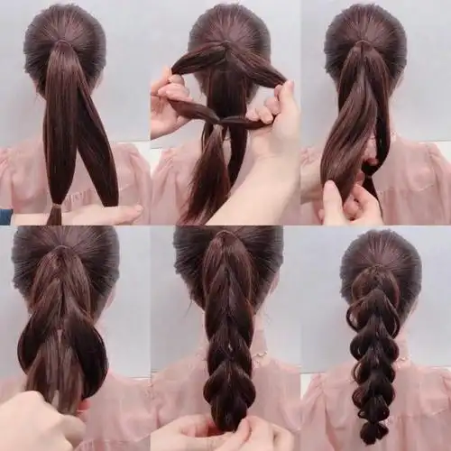 女人不管奔几,扎马尾时少犯这3个"错误",看着老气,还加快掉