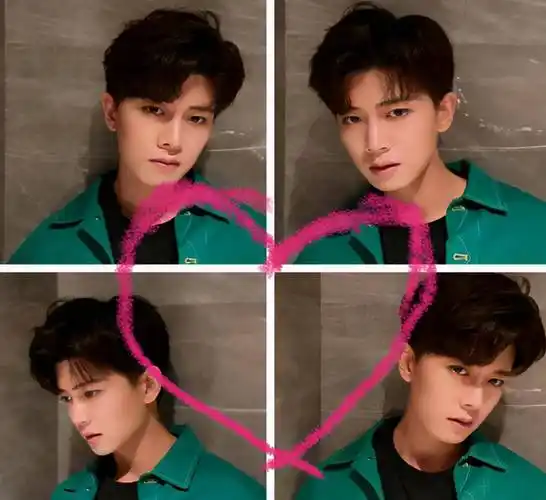 任嘉伦排版比心无人懂,评论区自爆后知后觉,谁家比心照这样放_结果