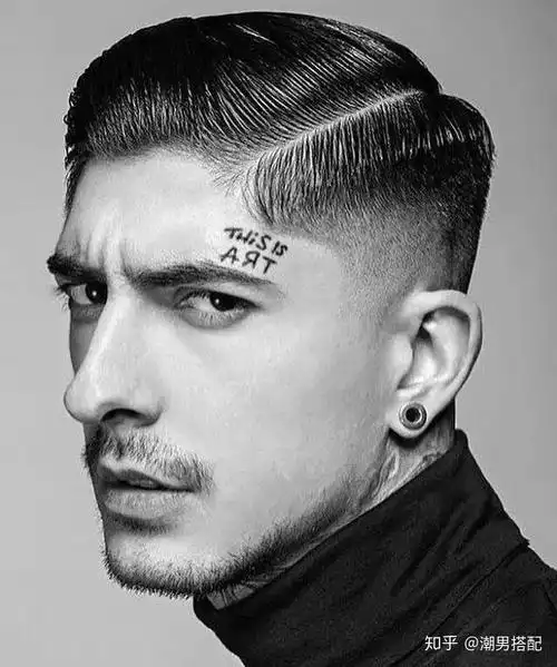 中国男生剪复古油头发型原来可以这么帅