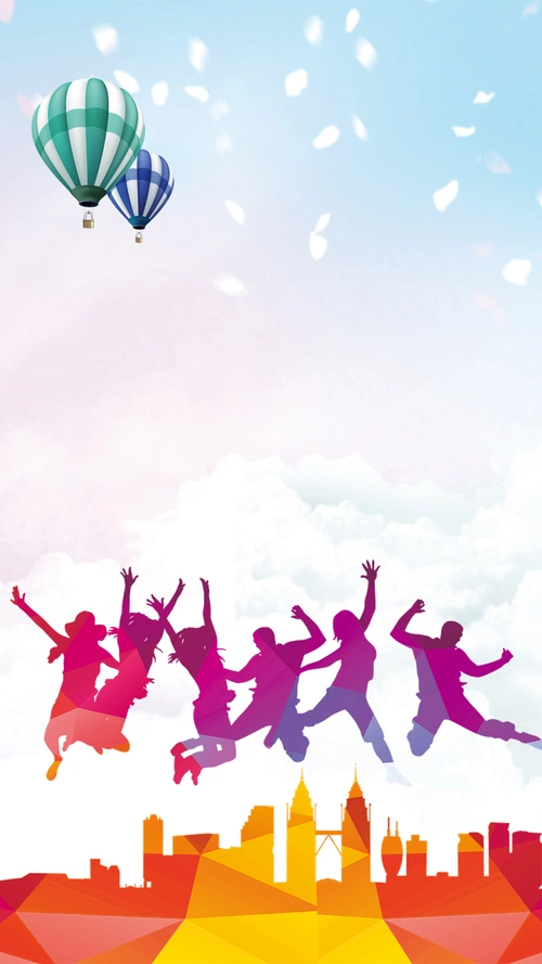 青春校园毕业背景