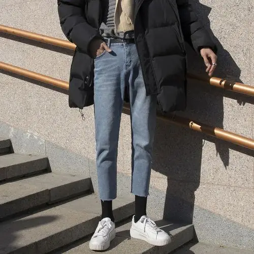 喜欢九分裤男 冬季 小脚的还喜欢