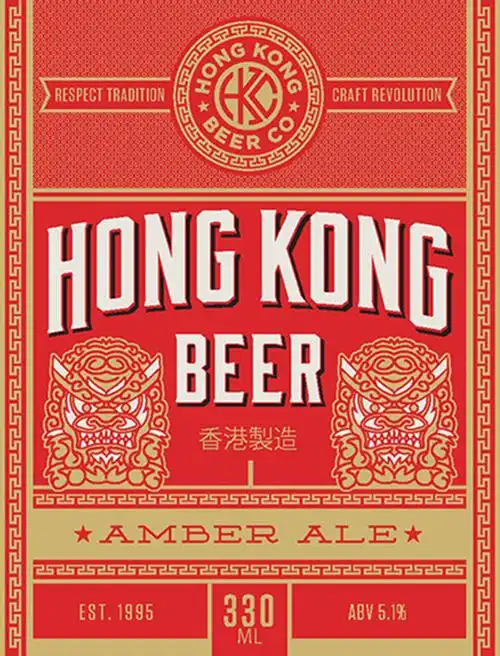 香港啤酒hongkongbeer 琥珀艾尔 夜场精酿小麦啤酒 330ml*24