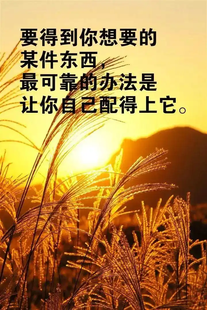 最新早安心语正能量语录一句顶一万句