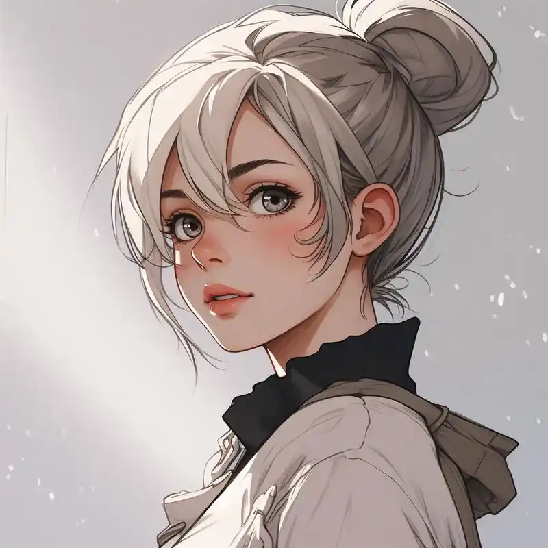 小女孩比耶头像👧🏼🤟,萌化人心