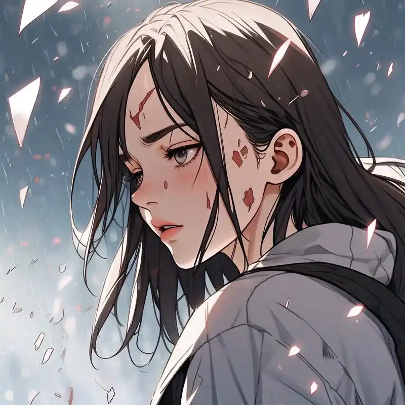 92伤心心碎女生头像92