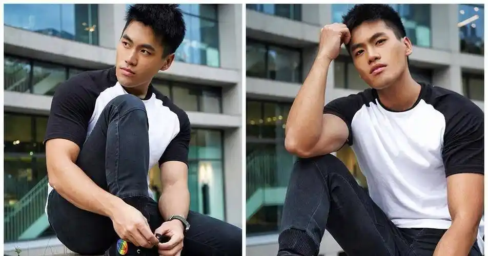 精致痞帅的小狼狗身材有料,凭着青春活力练就八块腹肌和人鱼线!