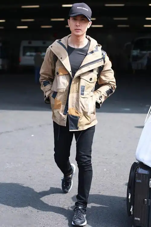 吴尊图片 吴尊机场街拍图片,明星,街拍,机场,帅气,演员,帅哥,吴尊