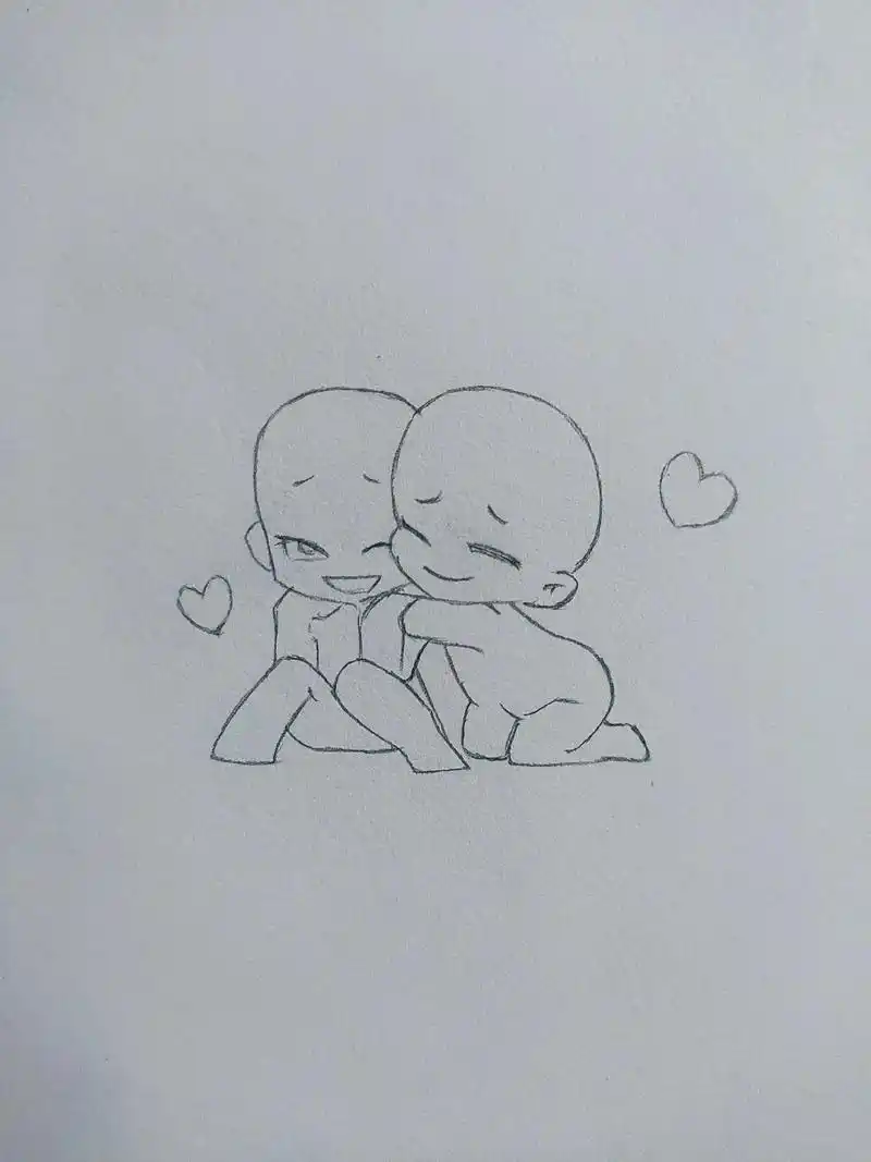 q版人体结构#手绘 #儿童画 #干货分享  - 抖音