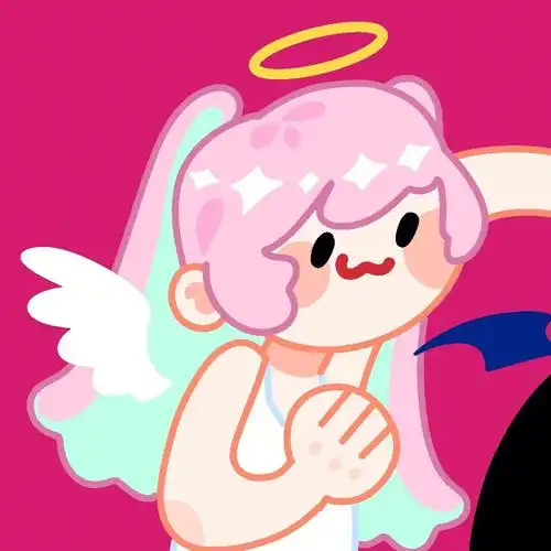 情侣头像分享小天使小恶魔