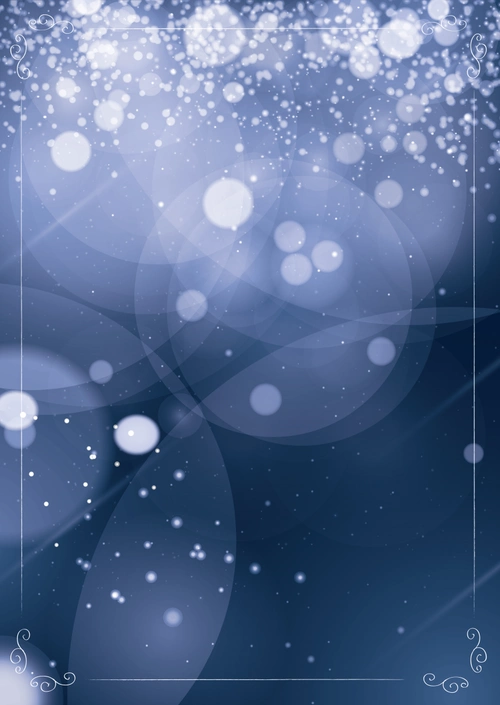 蓝色梦幻海报背景素材 - 当图网