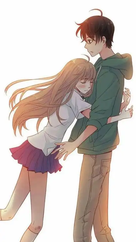 情侣动漫壁纸亲昵头像 动漫头像图片大全 -【爱个性】