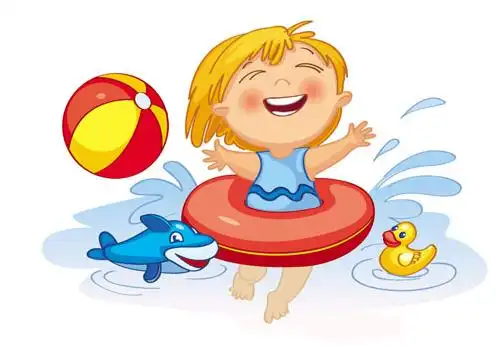 宣传儿童夏季游泳注意事项