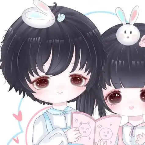 小红书热门情侣头像白底 情侣头像图片大全 -【爱个性】