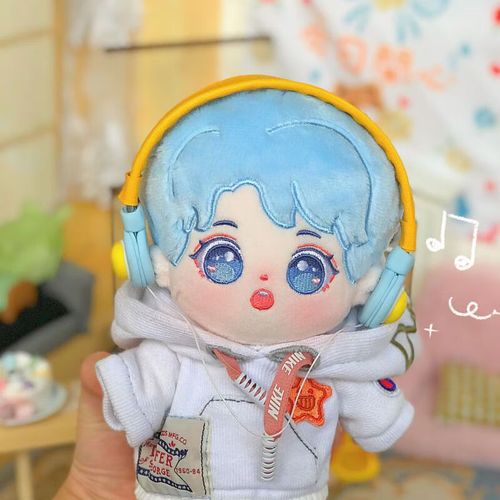 薇欧漫王俊凯公仔娇兰弟弟20cm花娃娃王俊凯q版明星娃娃换装公仔毛绒