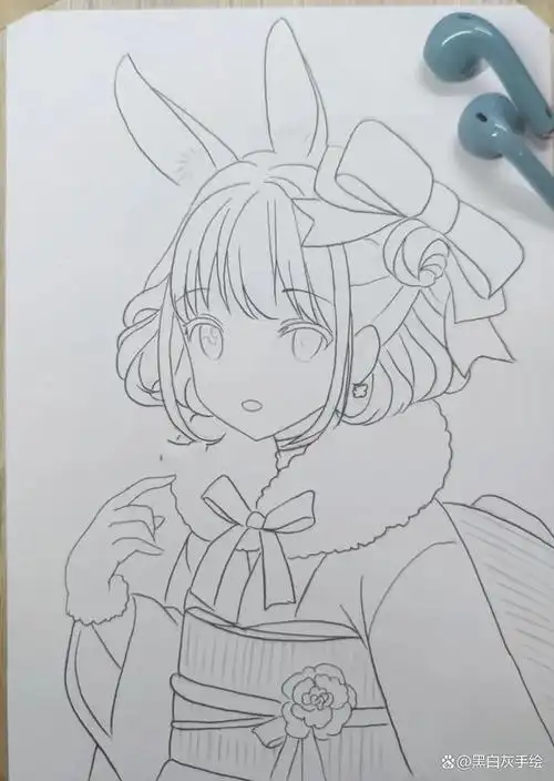 带你走进二次元手绘漫画,附步骤图