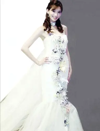 林志玲多彩婚纱写真组图