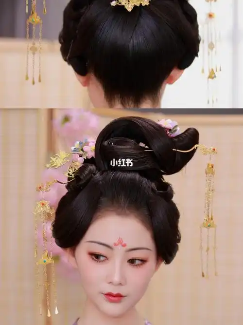 一分钟学会唐制发型