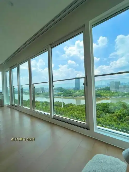 超美半开半封的阳台设计